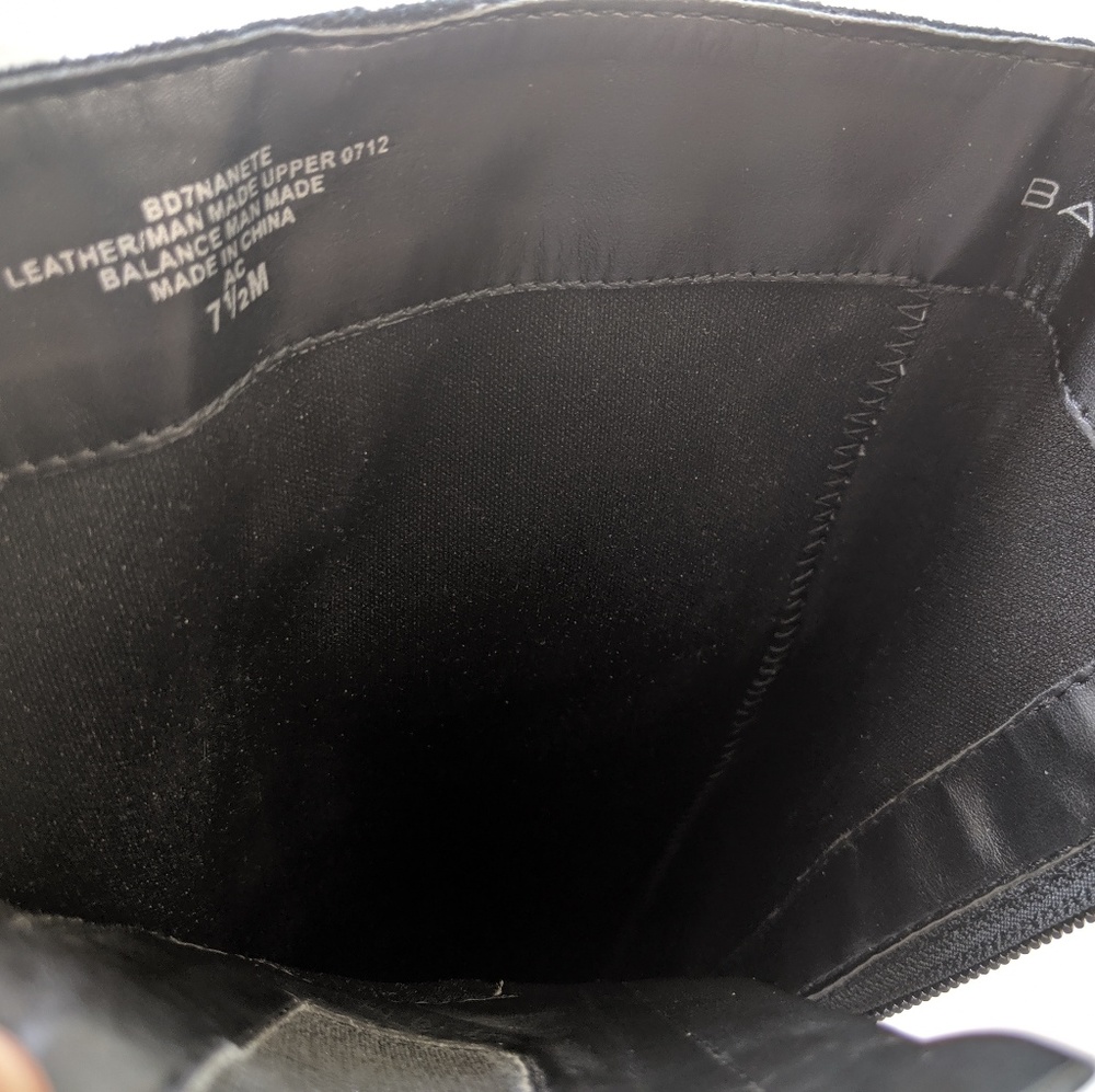 Bandolino high boots black suede - Picture 7 of 7